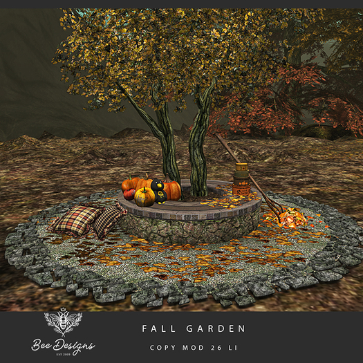 .: Bee Designs :. Fall  Garden -box