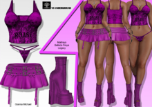 **GIANNA MICHAEL PINK ROCKER STYLE COMPLET OUTFIT** (WEAR)