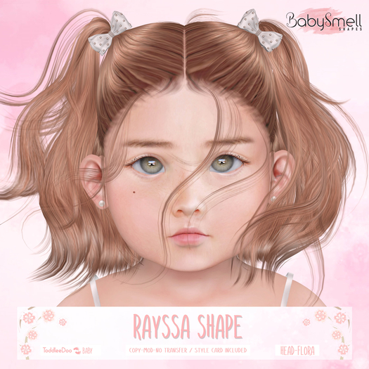 Baby Smell - Rayssa Shape (TD Head FLORA)