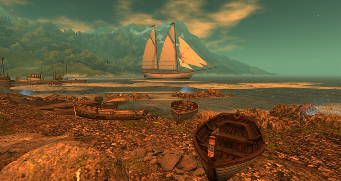 Boats Ashore 