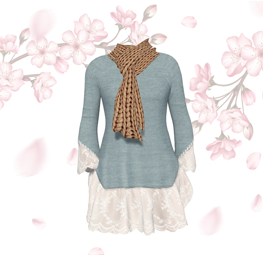 Knit Frill Dress & Mafra Box 2