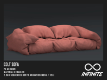 Infinite - Colt's Sofa (PG) *Pink