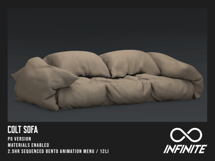 Infinite - Colt's Sofa (PG) *Beige