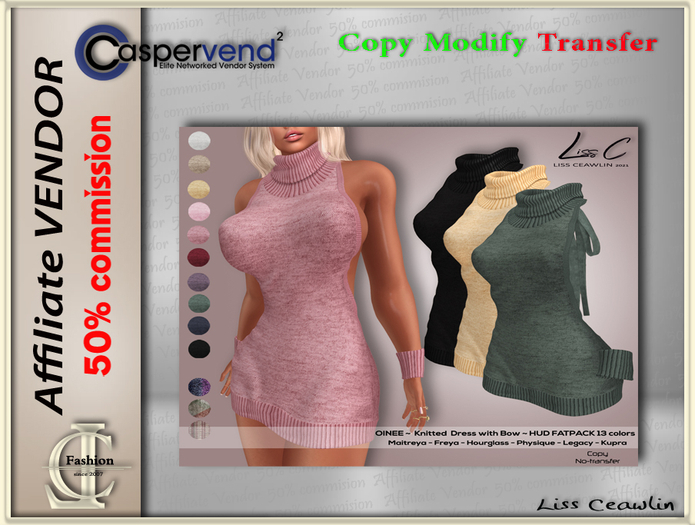 LC Affiliate Vendor - Oinee Dress [11 vendors]