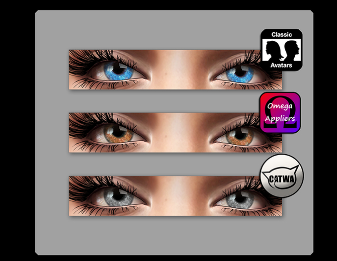 [wyn] Catwa, Omega, & Standard Eye Appliers [fat pack]