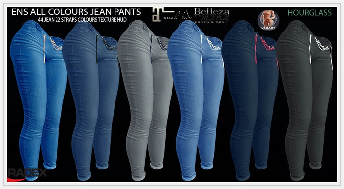 RADEX Mesh Enss DEMO All Colours Jean Pants