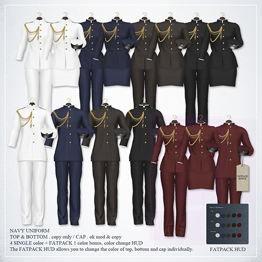 Kotolier . NavyUniform - FATPACK