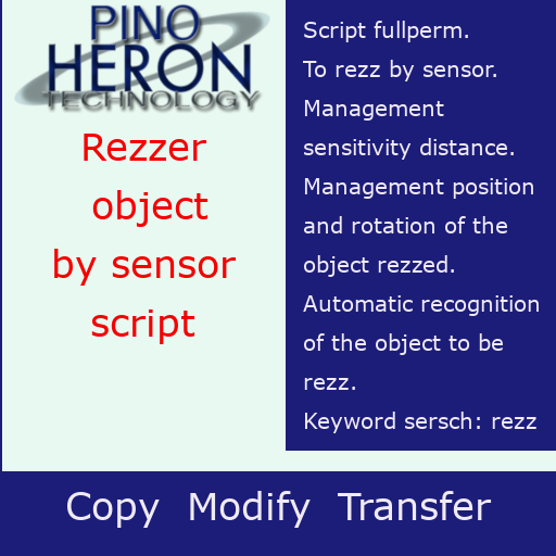 003 - Rezzer by sensor