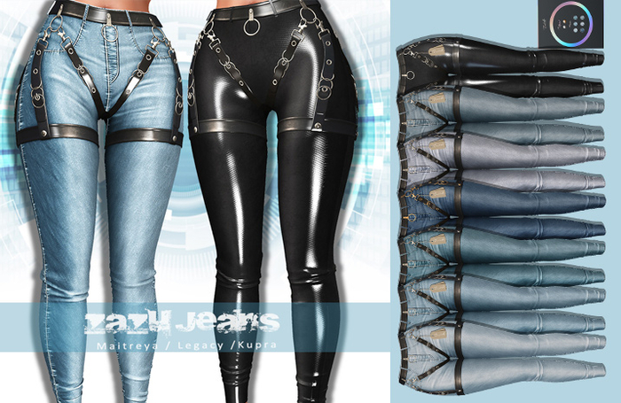 =Zenith=zazu jeans (All) Maitreya/Legacy/Kupra