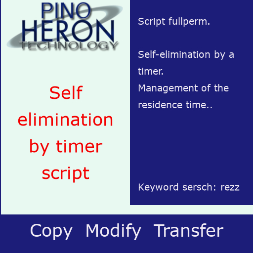 007 - Self-elimination by timer
