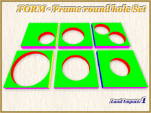 FORM - Frame round hole Set (1 LI) (Full perm)