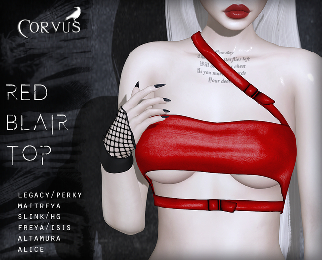 Corvus : Red Blair Top