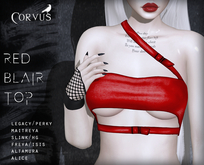 Corvus : Red Blair Top