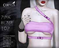 Corvus : Pink Blair Top