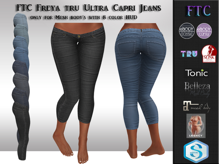 FTC Freya Tru Ultra - Capri - Jeans