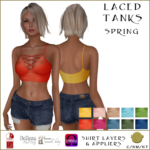 BM Laced Tanks Spring