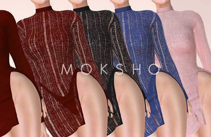 MOKSHO - Mila Ripped Dress - DEMO
