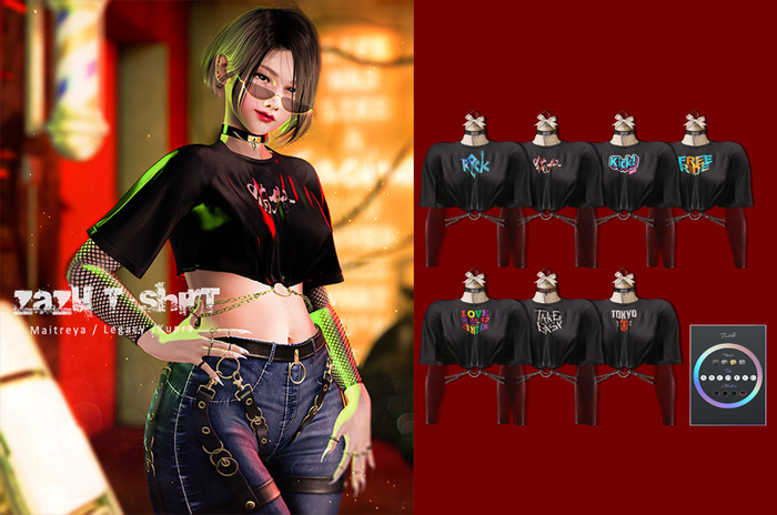 =Zenith=zazu T-Shirt (All) Maitreya/Legacy/Kupra