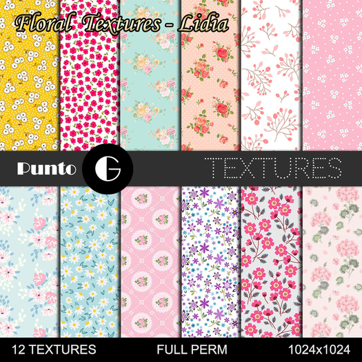 Floral Textures Lidia