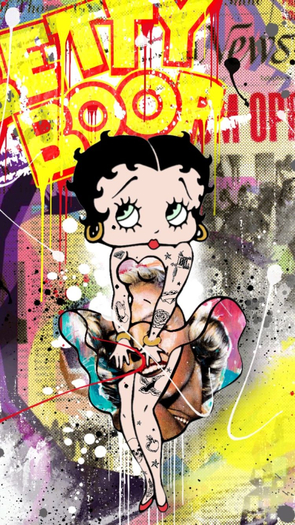 Betty Boop Canvas