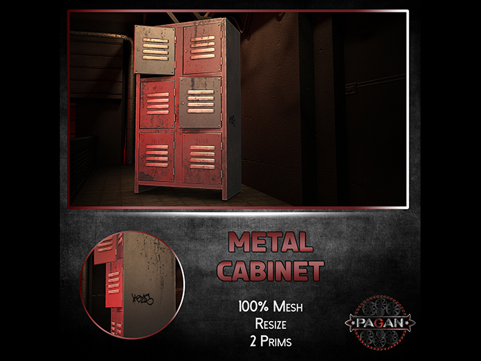 [Pagan]  Metal cabinet