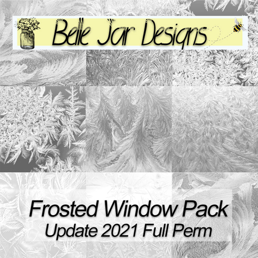 Belle Jar Frosted Window Pack 2021