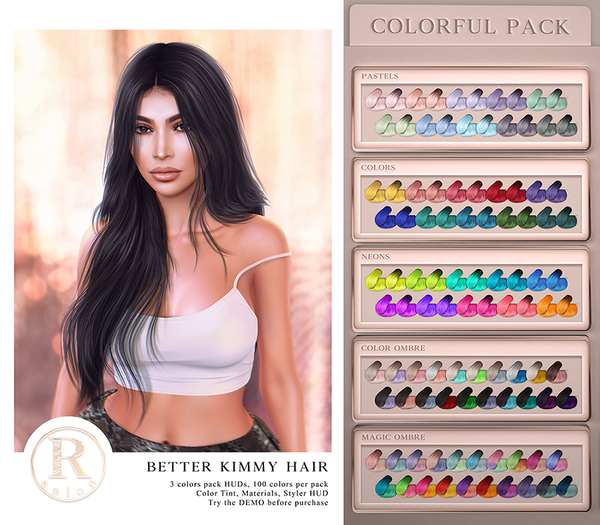 RAMA.SALON - Better Kimmy Hair 'Colors Pack'
