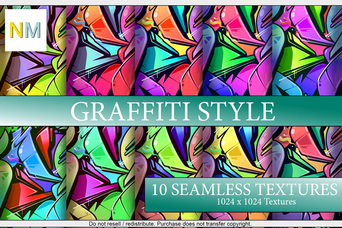 Graffiti Textures Full Perm