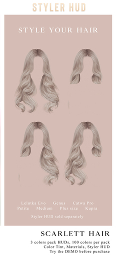 RAMA.SALON - Scarlett Hair Styler HUD