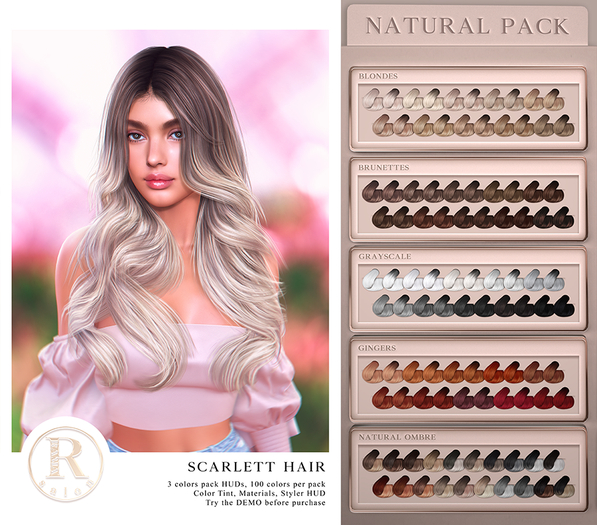 RAMA.SALON - Scarlett Hair 'Naturals Pack'