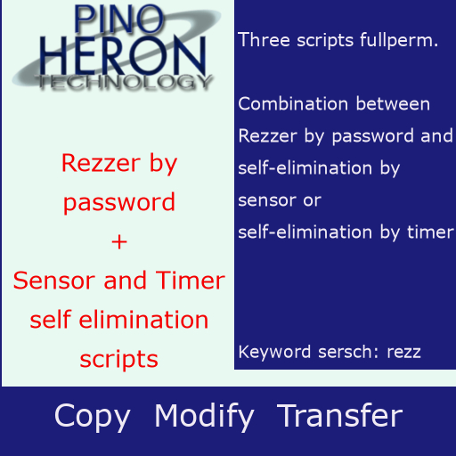 012 - Box with rezzer by password and self-elimination scripts