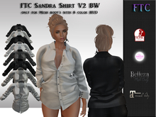 FTC Sandra Shirt V2 B/W