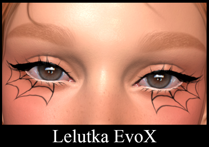 Spider Eyeliner Lelutka EvoX (tintable)