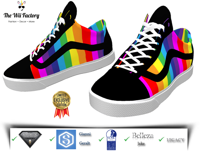 :TWF: Boss Pride Sneakers Shoes