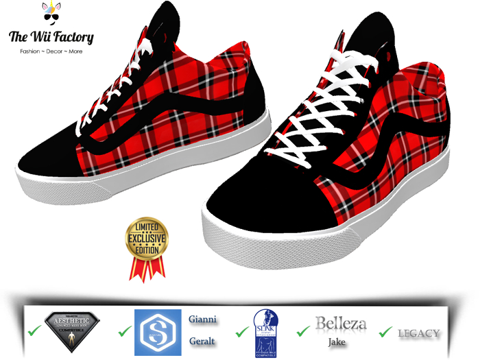 :TWF: Boss Scottish Sneakers Shoes