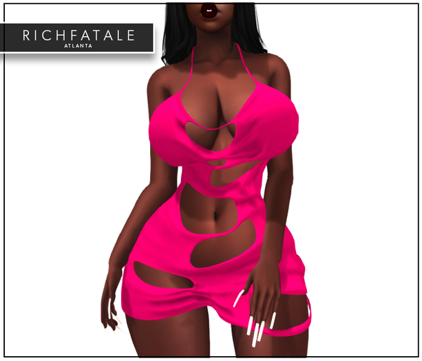 $RICH FATALE - ZACOYA DRESS - DOLL