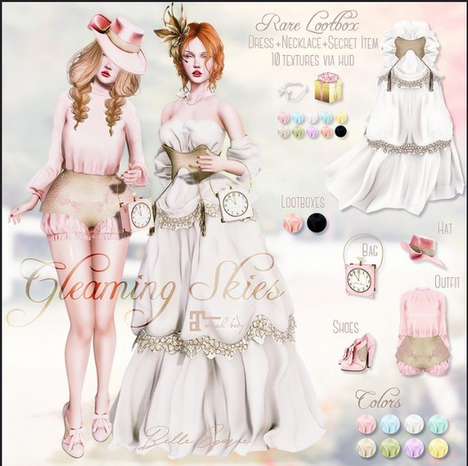 Belle Epoque { Gleaming Skies } Hat Olive (Box)