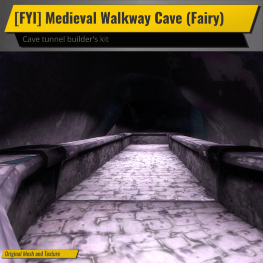 [FYI] Mesh Medieval Walkway Cave System (Fairy)