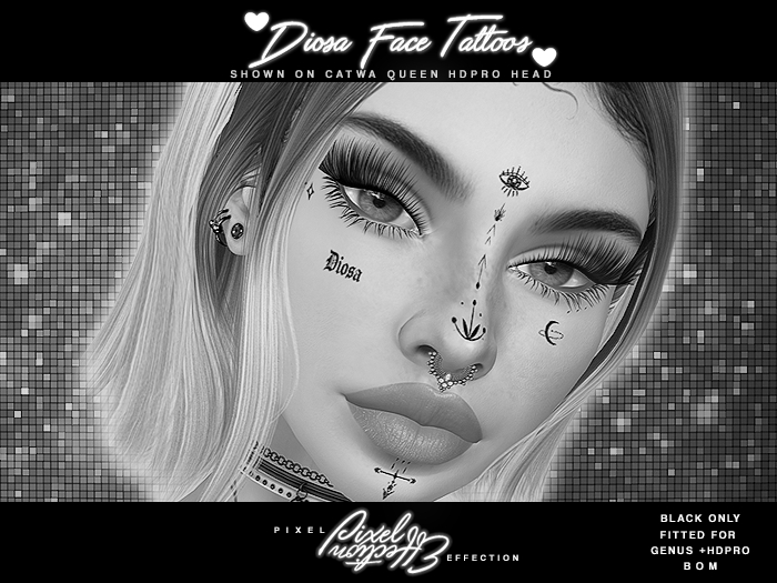 Diosa Face Tats - GENUS/HDPRO Demo