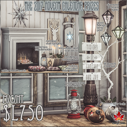 Trompe Loeil - Advent Calendar 2017 Prizes