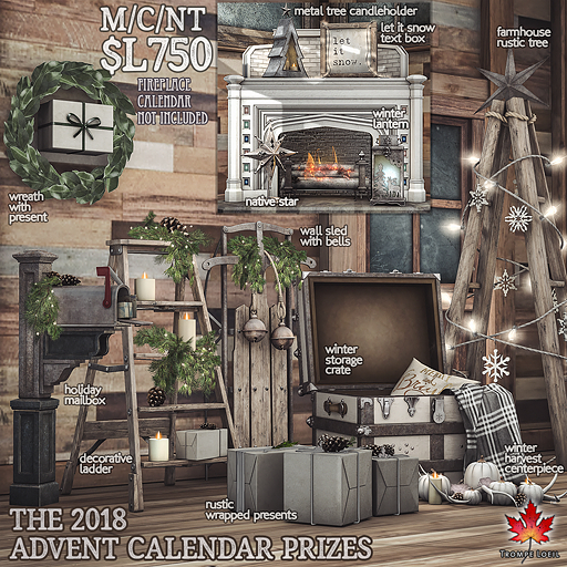 Trompe Loeil - Advent Calendar 2018 Prizes