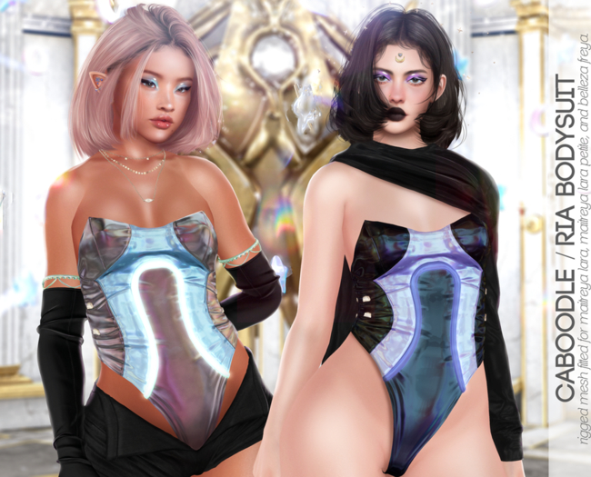 Caboodle - Ria Bodysuit - Pearl