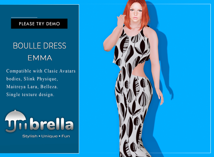 UMbreLLa - Emma Boulle Dress MAITREYA/BELLEZA/SLINK
