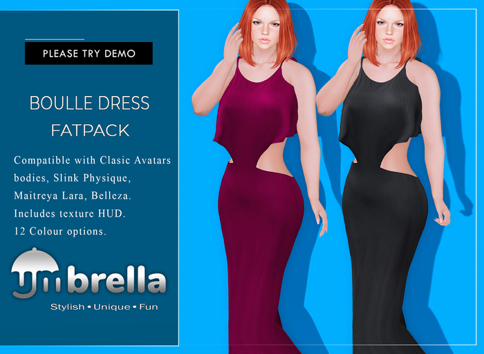 UMbreLLa - Fatpack Boulle Dress MAITREYA/BELLEZA/SLINK