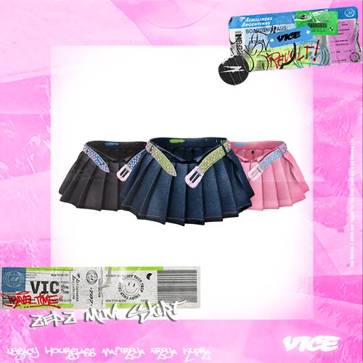 VICE - Zepz Pleated Skirt "FATPACK"