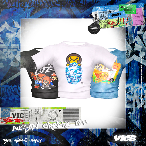 VICE - Austin Graphic Tee "FATPACK"