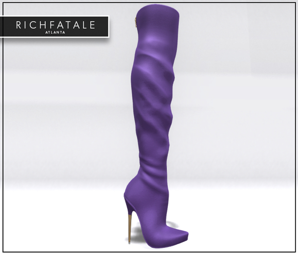 $RICH FATALE - DENISE THIGH HIGH - LAVENDER