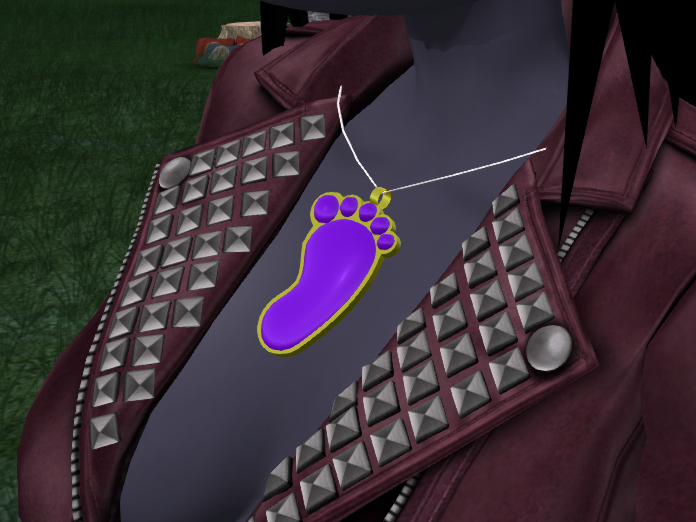 [BpS]Footprint Necklace