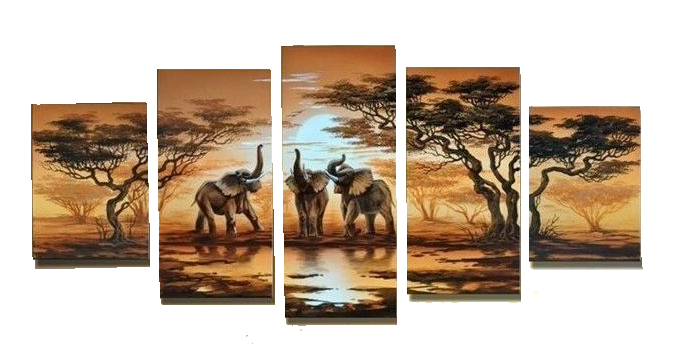 Three Elephants