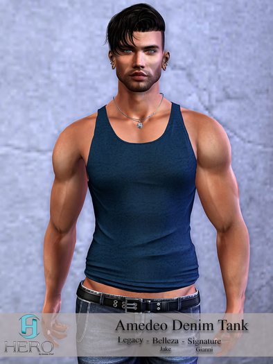 HERO - Amedeo Tank Denim